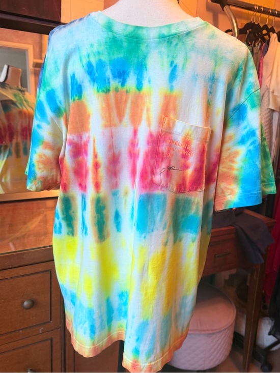 GAP Other - GAP Pipeline Hawaiian Custom Multicolor Tie-Dye Pocket Tee